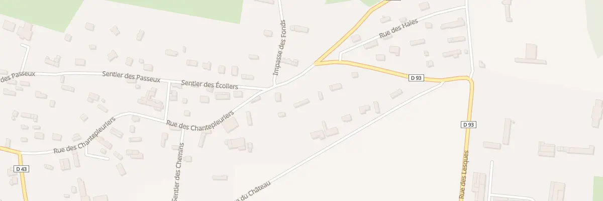 Plan du 554 Rue des Chantepleuriers à Auzouville-sur-Ry