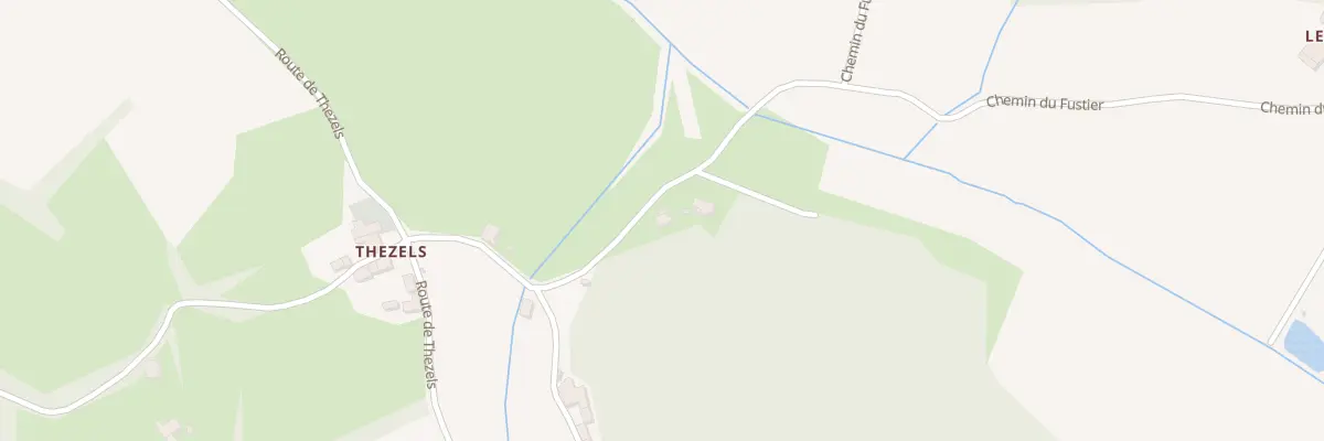 Plan du 1867 Che du Fustier à Castelnau-Montratier