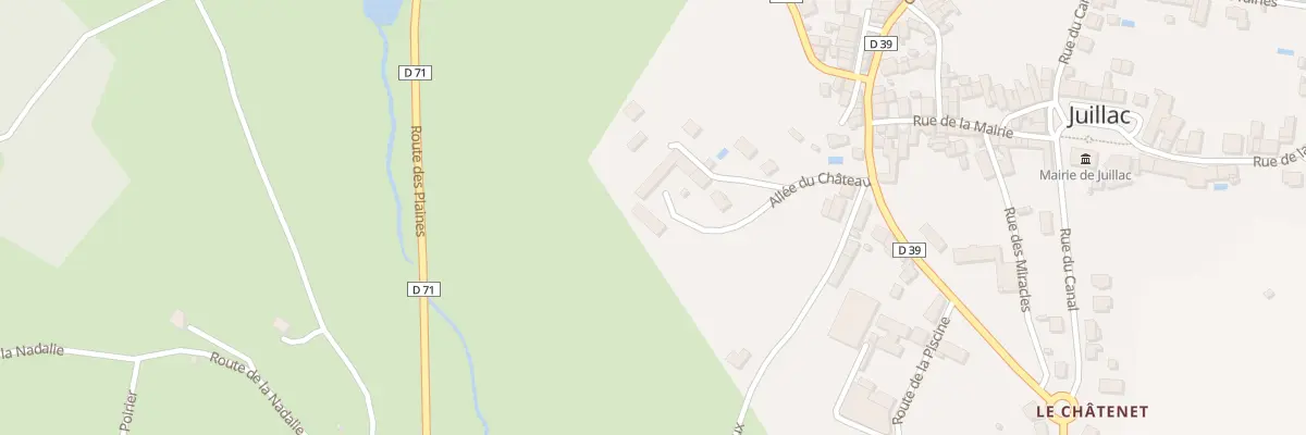 Plan du 5090 All Du Chateau à Juillac