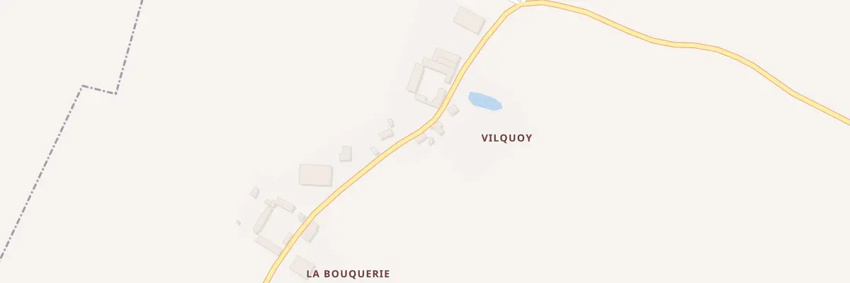Plan du 3 Vilquoy à Trizay-lès-Bonneval