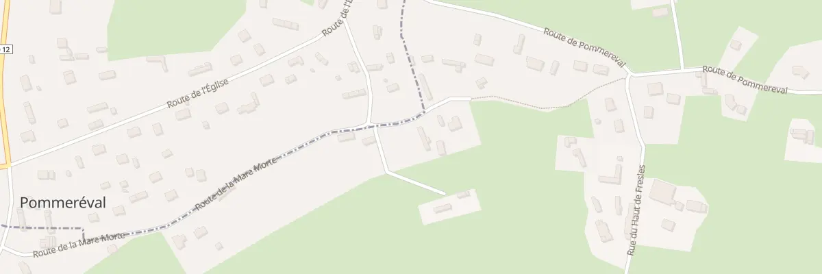 Plan du 5021 Le Haut de Fresles à Fresles