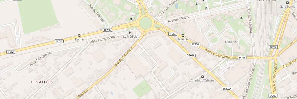 Plan du 10 Rue Yves Genet à Blois