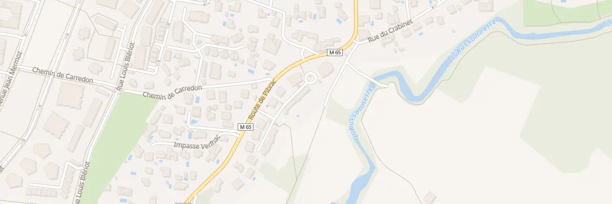 Plan du 63 Rte de Pibrac à Cornebarrieu