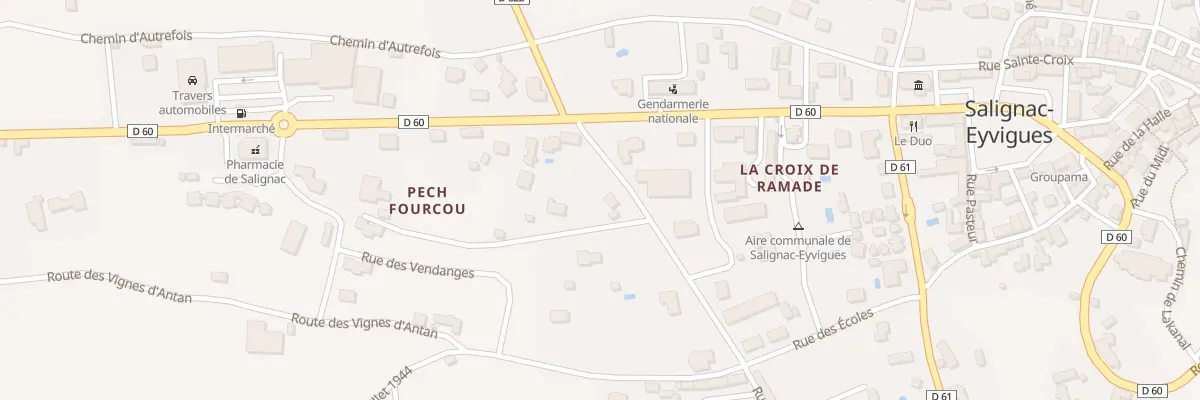 Plan du 11 Rue de Saasenheim à Salignac-Eyvigues