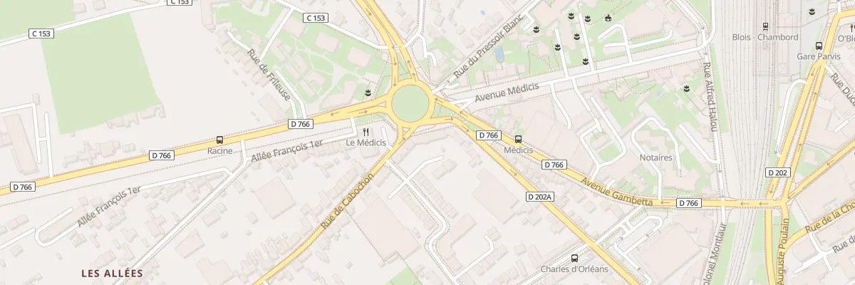 Plan du 6F Rue Yves Genet à Blois