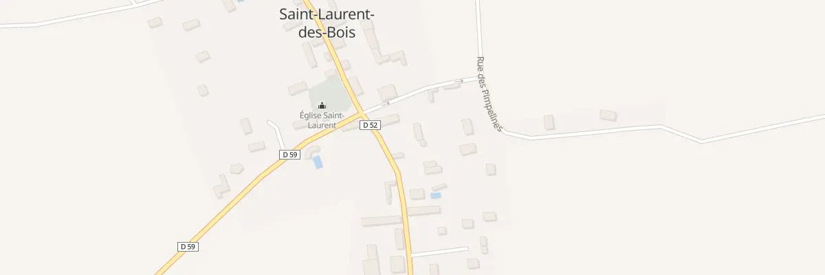 Plan du 1 Rue de Dreux à Saint-Laurent-des-Bois
