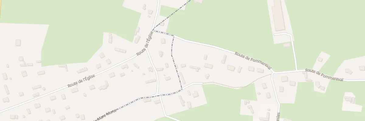 Plan du 1149 Rte de Pommeréval à Fresles