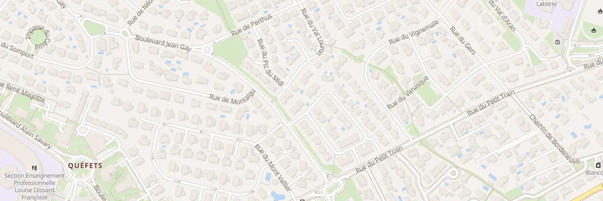 Plan du 40 Rue de Peyresourde à Tournefeuille
