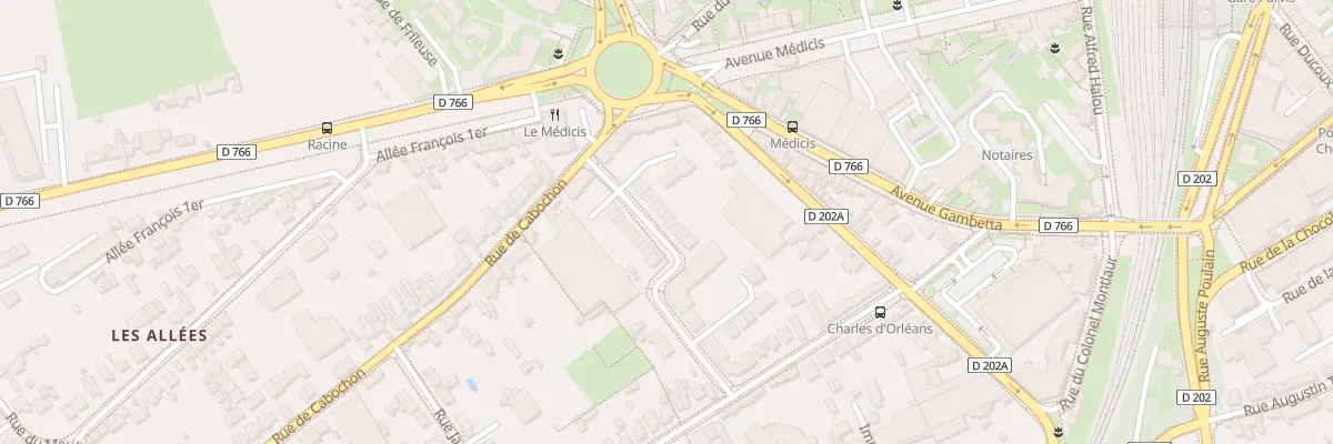 Plan du 22 Rue Yves Genet à Blois