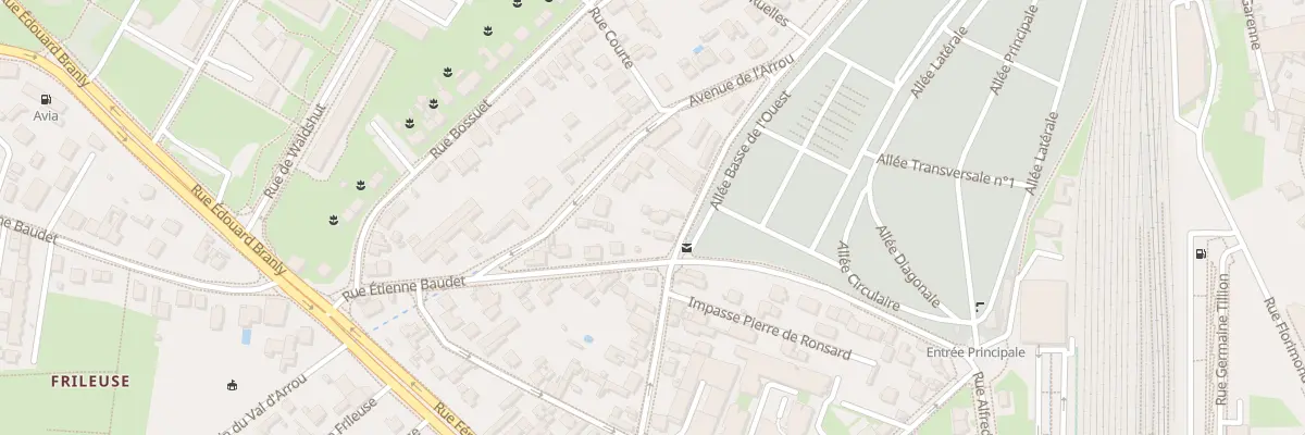 Plan du 28 Rue Pierre de Ronsard à Blois