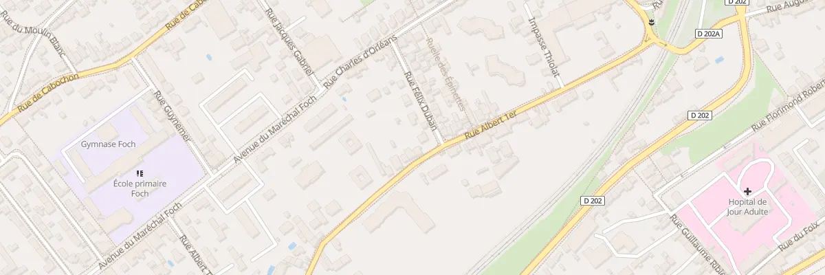 Plan du 39 Rue Albert 1er à Blois