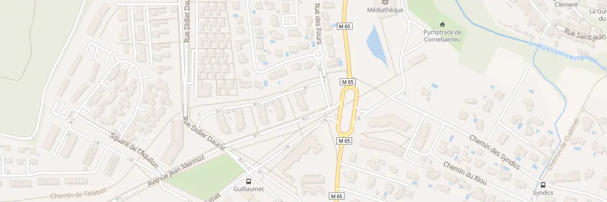 Plan du 10 Rue des Fours à Cornebarrieu