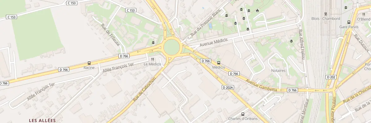 Plan du 6I Rue Yves Genet à Blois