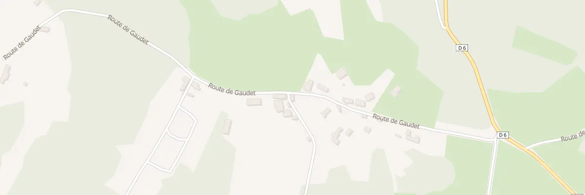 Plan du 361 Rte de Gaudet à Thédirac
