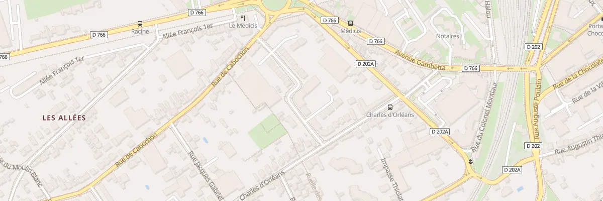 Plan du 38 Rue Yves Genet à Blois