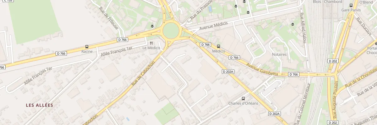 Plan du 8D Rue Yves Genet à Blois