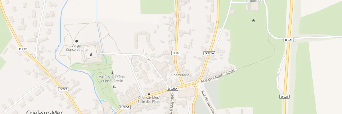 Plan du 11 Rue de Chantereine à Criel-sur-Mer
