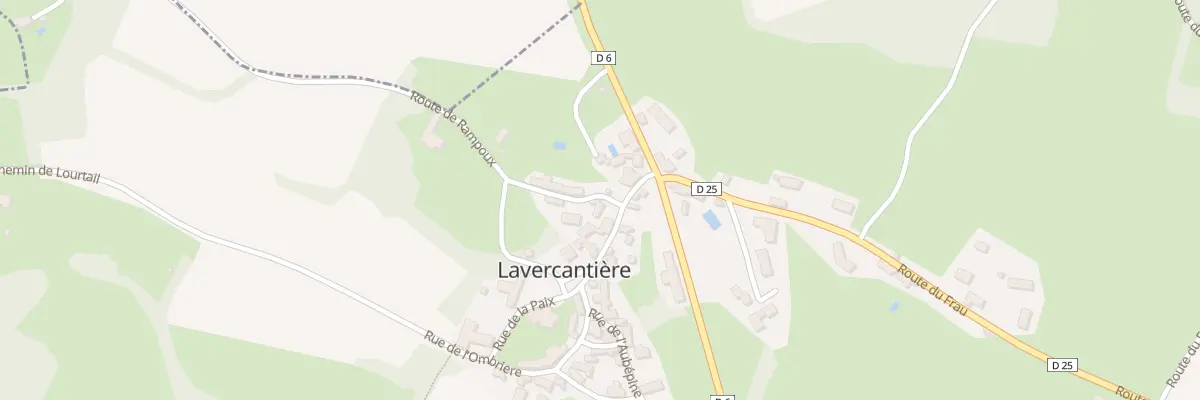 Plan du 5093 Lavercantiere à Lavercantière