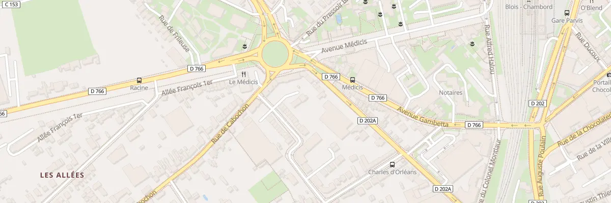 Plan du 8E Rue Yves Genet à Blois