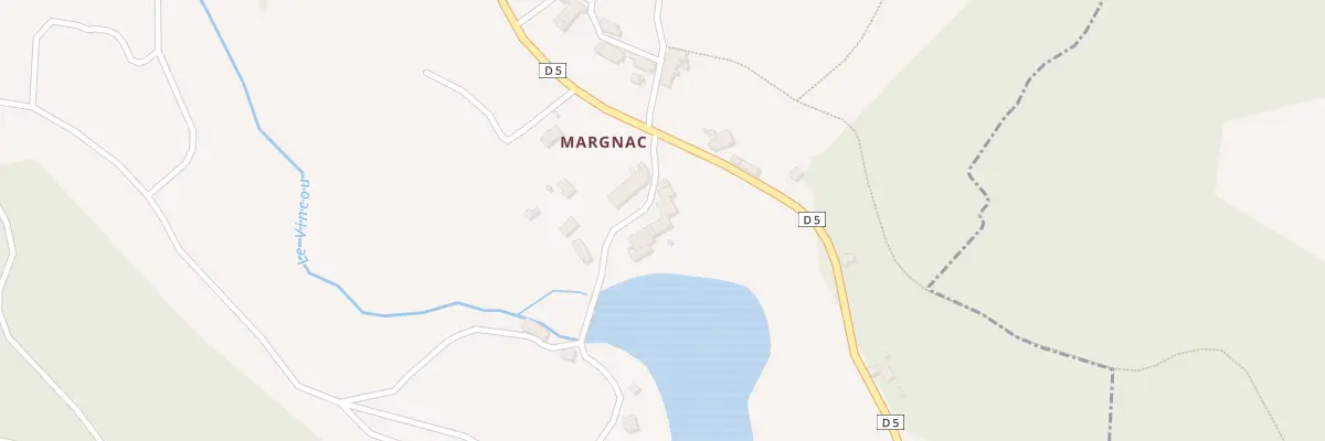 Plan du 5541 Margnac à Compreignac