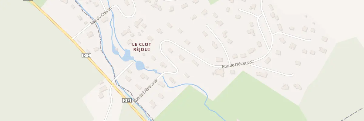 Plan du 168 Rue de l’Abreuvoir à Catenay