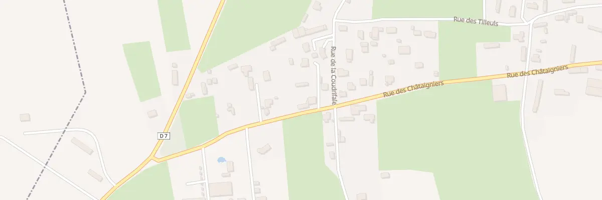 Plan du 225 Rue des Châtaigniers à Catenay