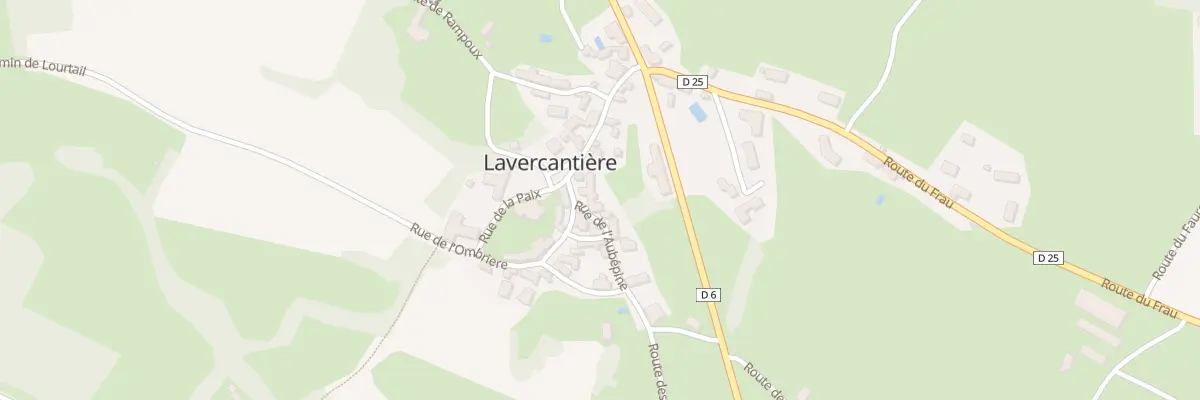 Plan du 5008 Lavercantiere à Lavercantière
