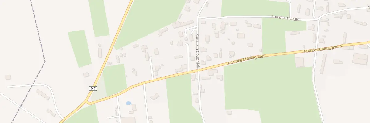 Plan du 227 Rue des Châtaigniers à Catenay