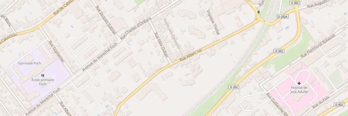 Plan du 35 Rue Albert 1er à Blois