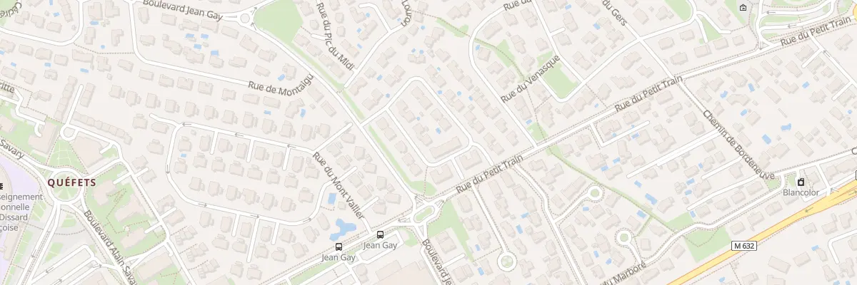 Plan du 7 Rue de Peyresourde à Tournefeuille