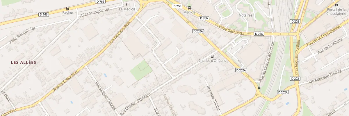 Plan du 46A Rue Yves Genet à Blois