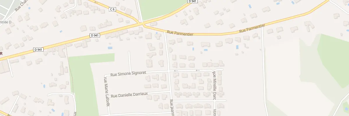 Plan du 3 Rue Jeanne Moreau à Panazol