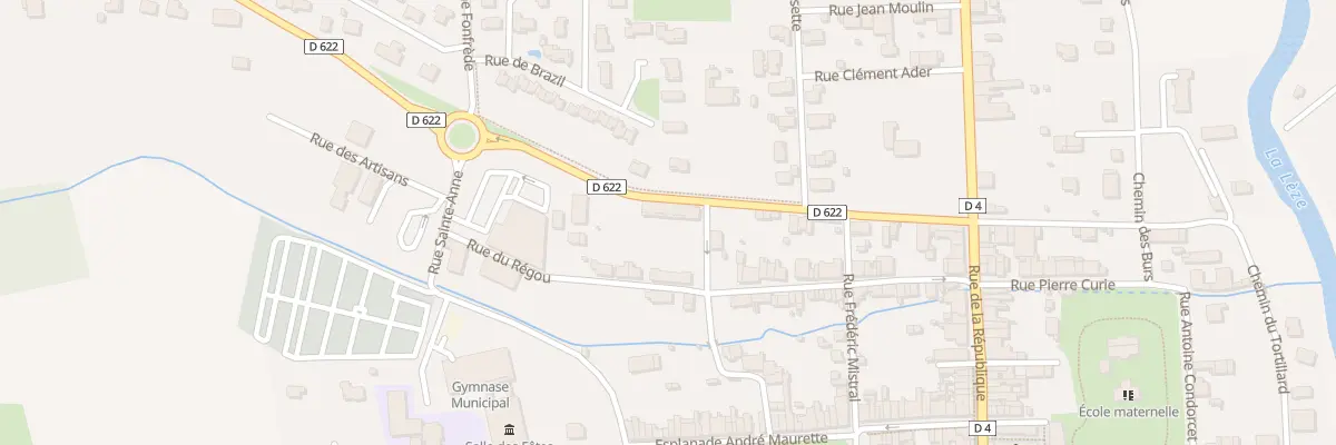 Plan du 5002F Rue de la Fontaine à Saint-Sulpice-sur-Lèze