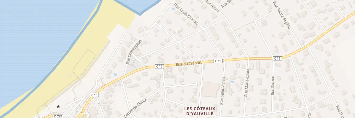 Plan du 9 Rue du Treport à Criel-sur-Mer
