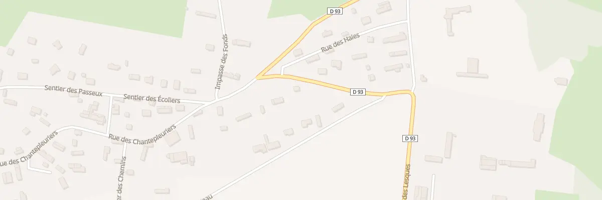 Plan du 66 Rue des Lesques à Auzouville-sur-Ry
