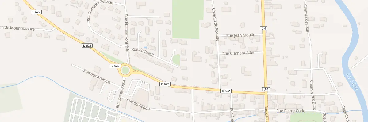 Plan du 18 Rouzette à Saint-Sulpice-sur-Lèze
