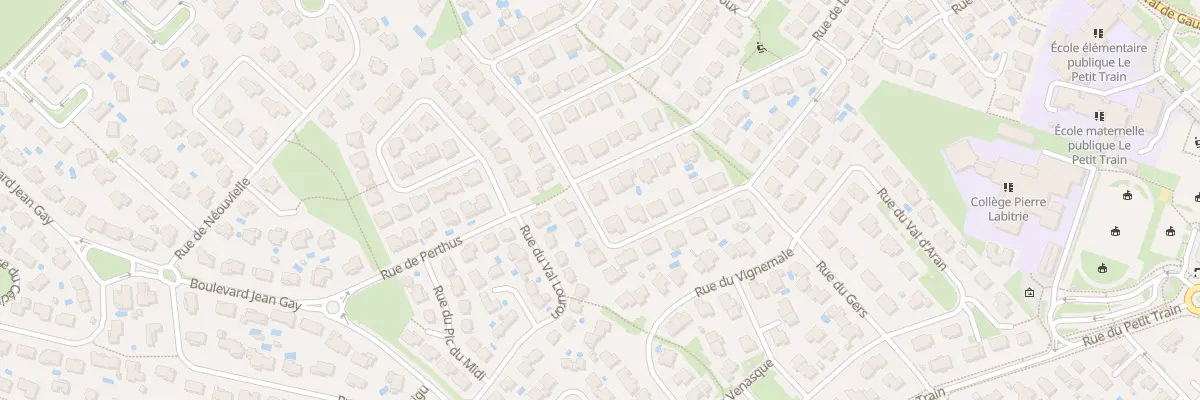 Plan du 49 Rue de Savoie à Tournefeuille