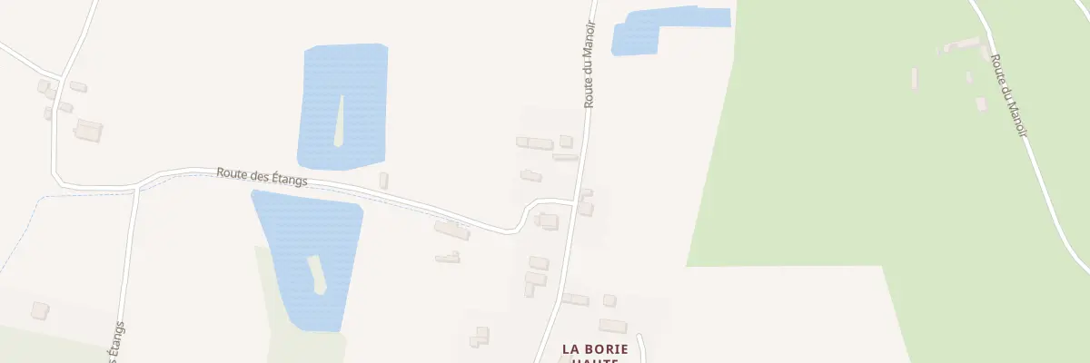 Plan du 1253 Rte des Etangs à Terrasson-Lavilledieu