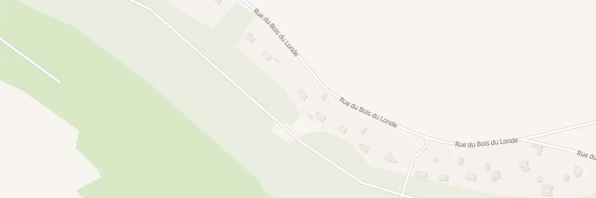 Plan du 26 Rue du Bois du Londe à Heuqueville