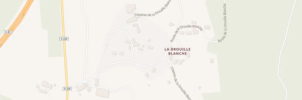 Plan du 15 Rte de La Drouille Blanche à Bonnac-la-Côte