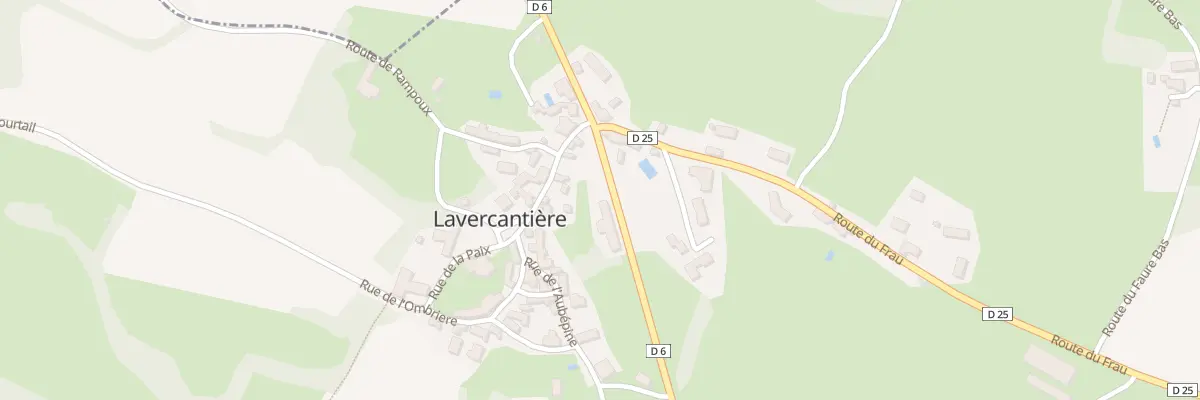 Plan du 5014 Lavercantiere à Lavercantière