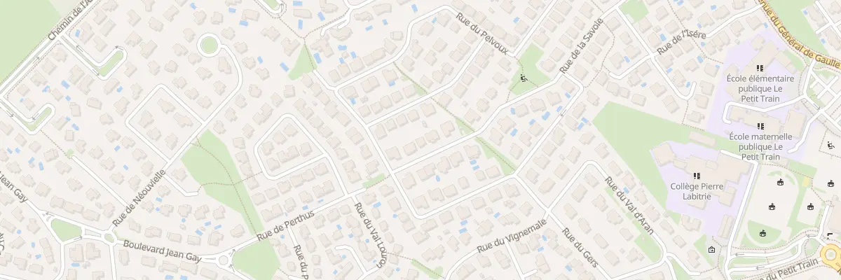 Plan du 42 Rue de Savoie à Tournefeuille
