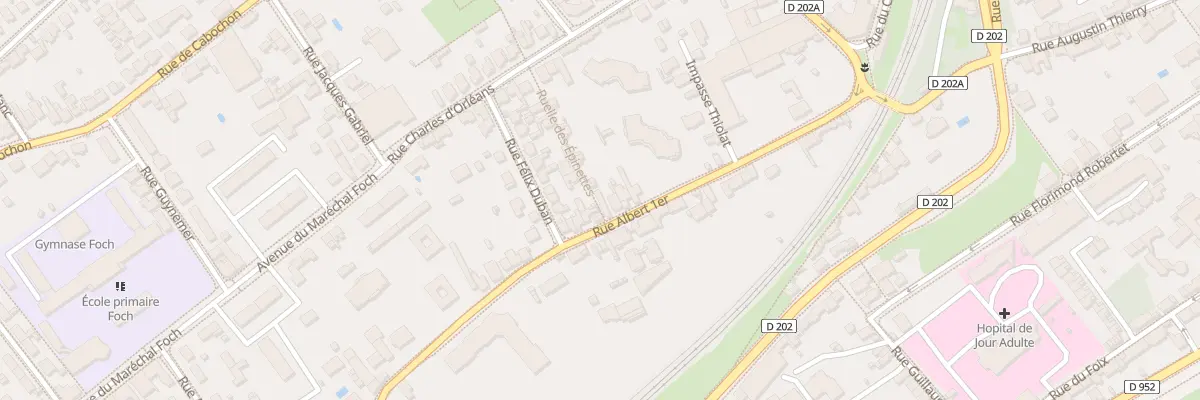 Plan du 29 Rue Albert 1er à Blois