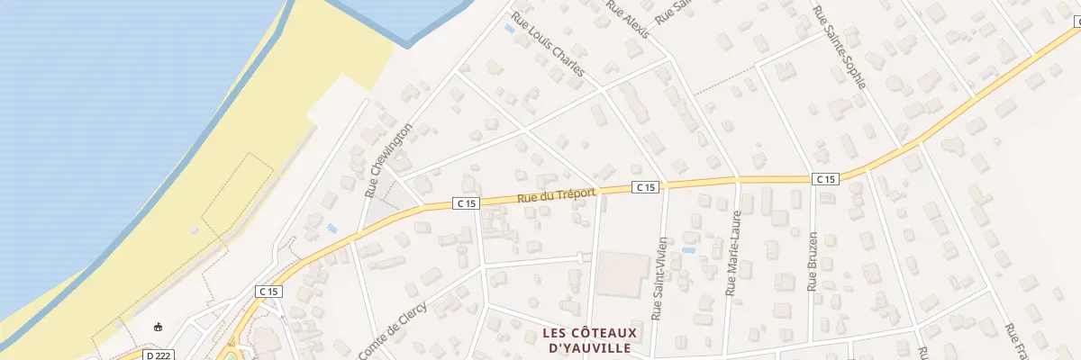 Plan du 11 Rue du Treport à Criel-sur-Mer