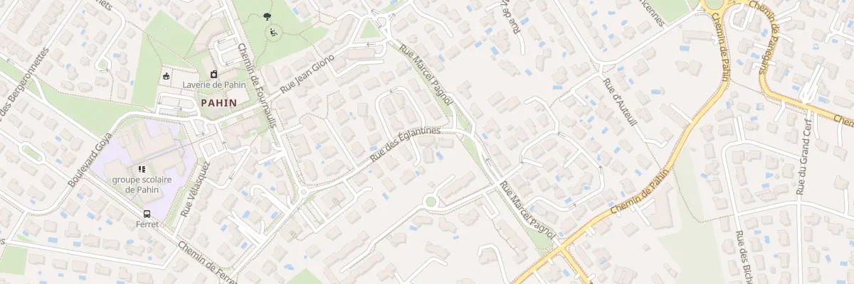 Plan du 14 Rue des Églantines à Tournefeuille