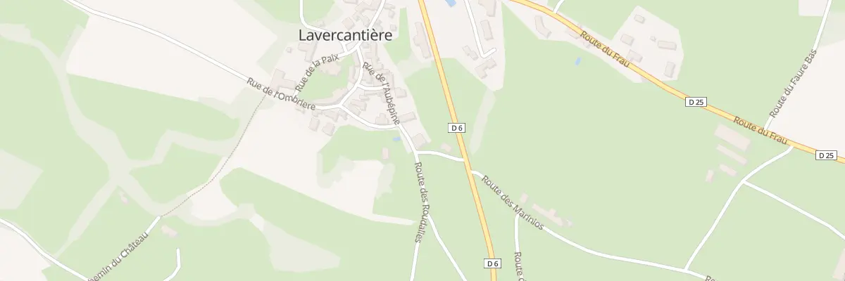 Plan du 5012 Lavercantiere à Lavercantière