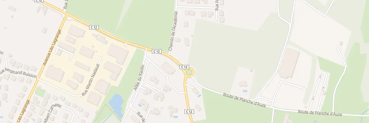 Plan du 4F Che de l’Academie à Panazol
