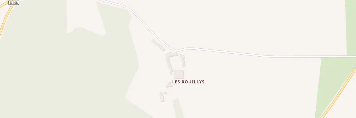 Plan du 2 Les Rouillys à Saumeray