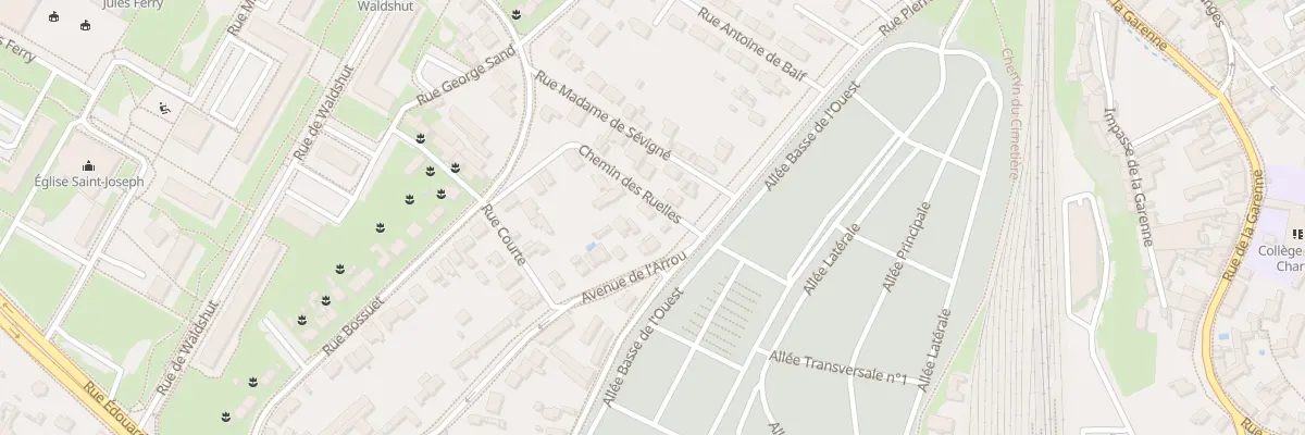 Plan du 4 Che des Ruelles à Blois