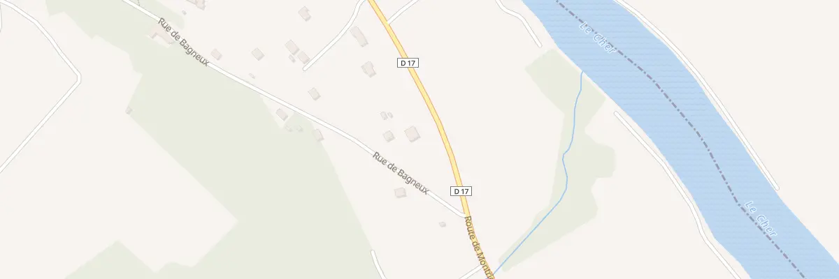 Plan du 5 Rte de Montrichard à Mareuil-sur-Cher